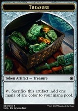 MRM FR/VF 4x Token - Jeton Treasure - Trésor V3 MTG magic XLN