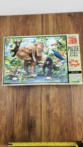Milton bradley super puzzle - bradley, 3d