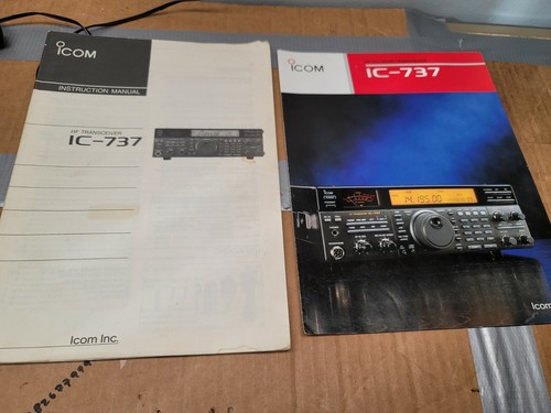Icom instruction manual - manual, for