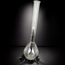 Fiole laboratoire chimie en