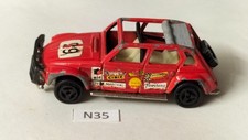 Voiture N35 Majorette #22 231 Citroen Dyane Raid #22 231