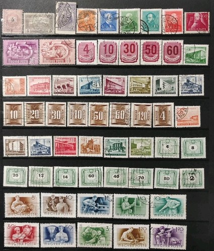 Lot timbres oblitérés - timbres,