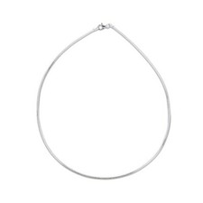 Bijoux collier chaine argent