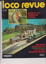 LOCO REVUE N°482 TREGOR / AUTORAIL EN O / 4-141 TA DRAISINE T DU 65 / RENAULT TE