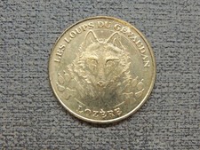 Jeton Touristique Monnaie De Paris - Les Loups Du Gévaudan Lozère - 2007