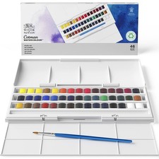 Winsor & Newton Cotman Aquarelle Set D'Atelier 45 Demi-Godets