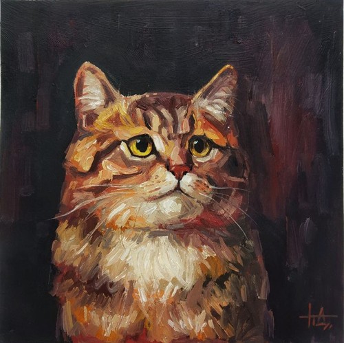 Peinture huile - à, l'huile
