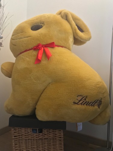 Peluche géante lindt - lindt, lapin