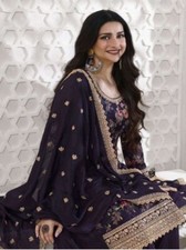 Costume Anarkali Bollywood Indien Élégant Long Gown De Fête Pakistanais Mariage