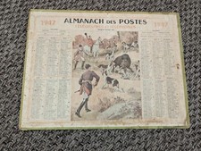 Calendrier almanach des - des, postes