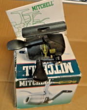 MOULINET de Pêche marque MITCHELL Turbospin 10 +boite vintage Réel pêche ancien