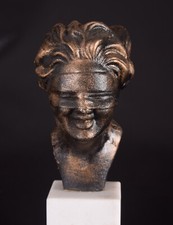 Buste Métal Tête Fonte Femme