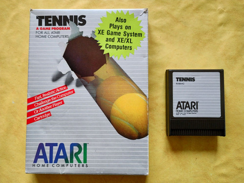 Atari 400 800 tennis - atari,