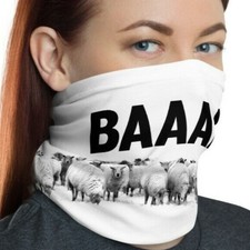 Baaaaa Funny Sheep Face Mask