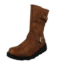Bottes Casual Mi-Mollet Large