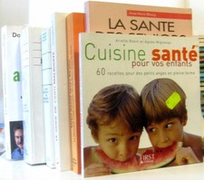 Sept livres divers santé