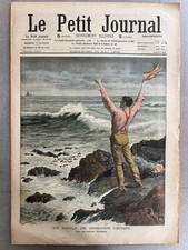 1909 UN ÉMULE DE ROBINSON CRUSOE - UN BALLON DANS UNE NOCE - LE PETIT JOURNAL