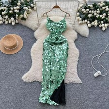 Longue Robe Femme Vert Menthe