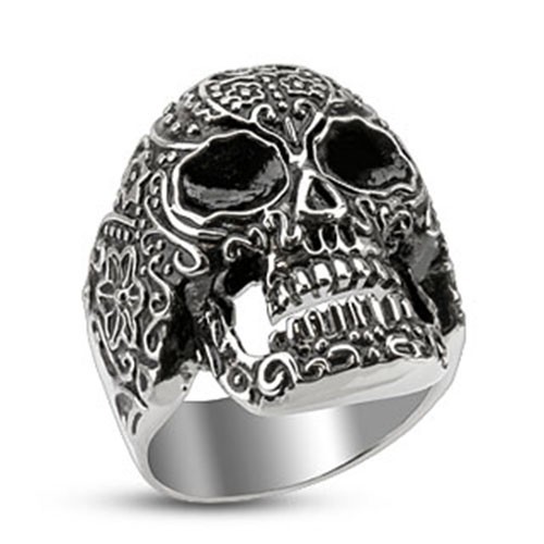 Bague chevaliere homme acier - bague,