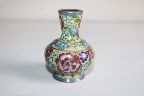Vase miniature émaux - vase, en
