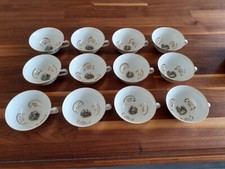 SERVICE A THE A CAFE  ANCIEN PORCELAINE DE LIMOGES  PATES ET EMAUX