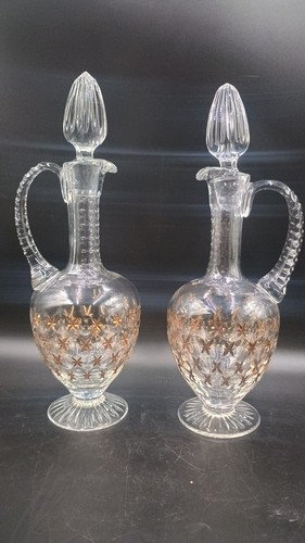 Paire aiguières carafes - paire,