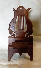 Porte-Photo ou pour  tableau miniature  forme Chevalet en bois sculpté DN4816/2