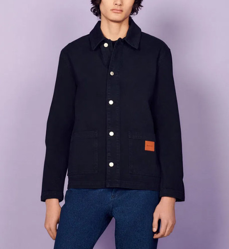 Sandro paris men navy 100 - men's, 100%