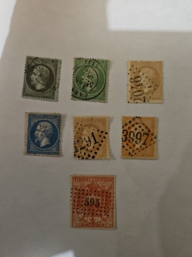 Lot timbres empire napoléon - 7,