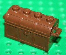 Coffre Lego Pirates OldBrown Container ref 4738a+4739a set 6280 6097 6290 6289