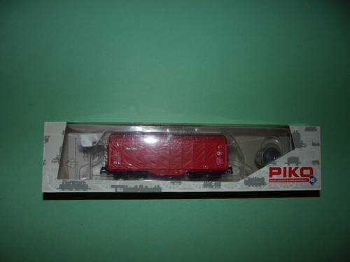 Piko wagon bâché court rouge - wagon,