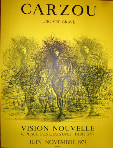 Jean carzou affiche - jean, en