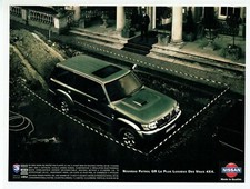 Publicité Advertising 120 1998  Nissan  nouveau Patrol GR  4x4 