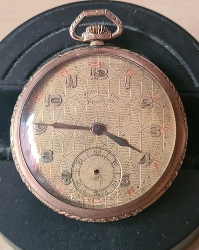 Montre gousset plaqué - à, en