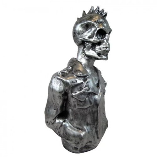 Statue buste tête mort - statue,