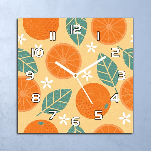 Horloge murale design - murale, en