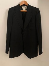 RTW Valentino Roma Black Shantung Silk Jacket - 38​​/​48R Great Condition RARE