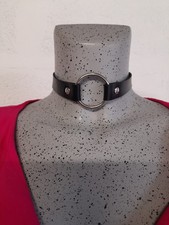 Collier PUNK boucle anneau