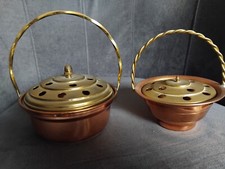 objets 2 en pots cuivre (