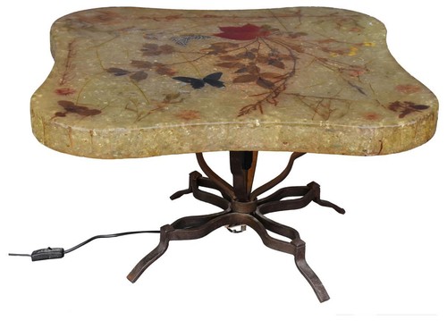 Accolay table basse - , résine