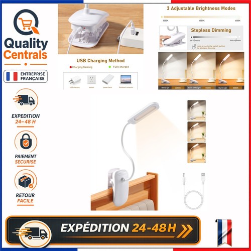 Lampe bureau pince led - à,