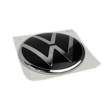 Emblème VW 11Cm Chromé Noir