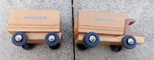vintage ancien véhicule camion bois  jouet danzas