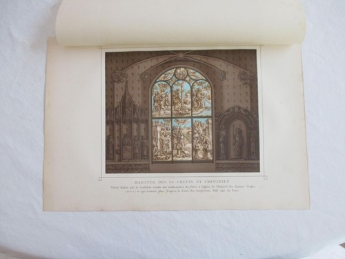 Chromolithographie martyre - chromolithographie, "martyre