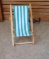 Striped Beach Chair for Barbie