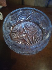 coupe, vide poche, en cristal