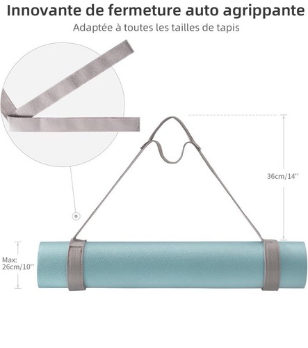 Sangle tapis yoga fitness - de,