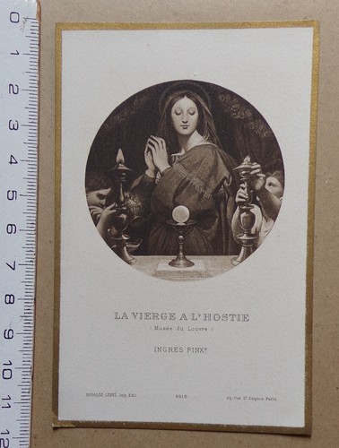Image pieuse vierge - §,