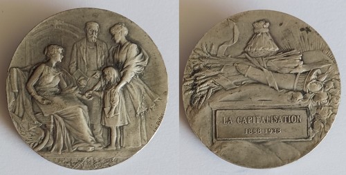 Médaille jeton caisse