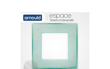 Arnould ESPACE 62802 - Plaque Espace MINT translucide - A l'unité